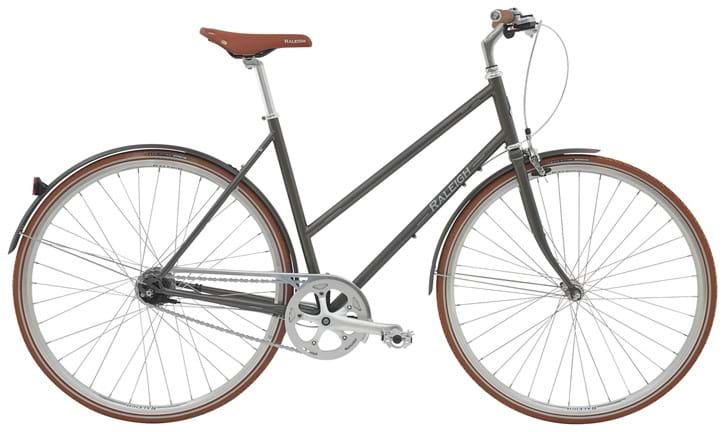 Raleigh Kent Dame 52cm 7g Shimano Nexus fodbr. mat grå brun