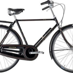 Raleigh Tourist de Luxe Herre 24in 7g Shimano Nexus fodbremse blank sort